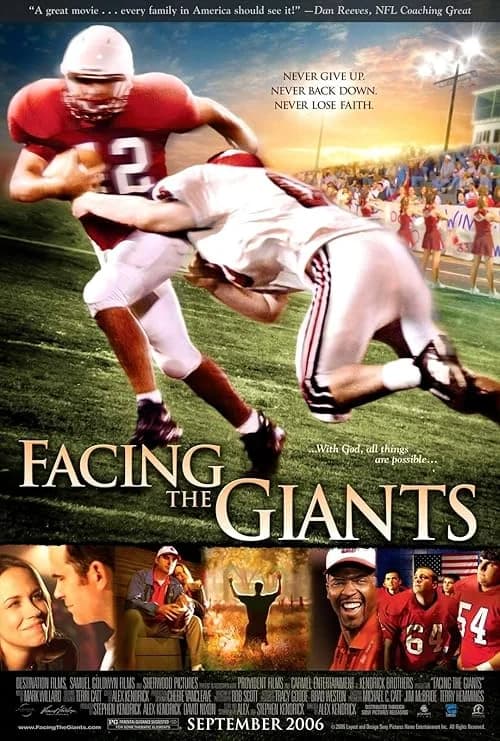 Facing the Giants film posteri