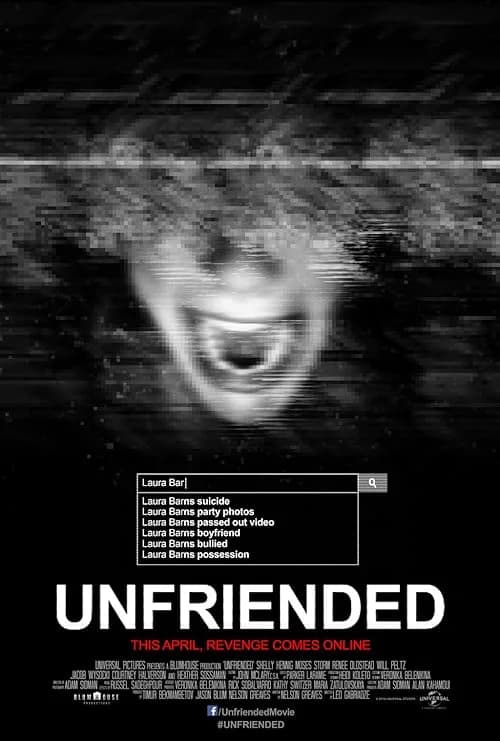 Unfriended film posteri